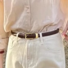 피어니스트 럭셔리 버클 벨트