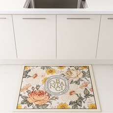 lovinglab 洗衣機多用途珪藻土地墊套, 黃色