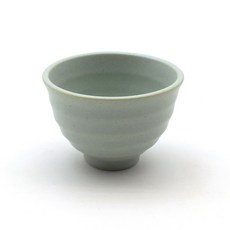 달소금 국산 도자기 골뱅이 술잔, 민트, 1개