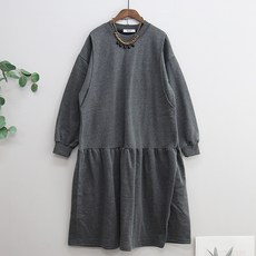 iyaan 孕婦加絨長袖連身裙