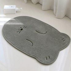 Buy Beam 動物造型浴室腳踏墊, 灰色