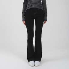SUBI.JEANS 女款長/短版原色後口袋亮點靴型牛仔褲 751
