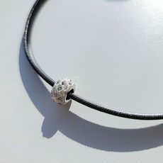 노이드비 유광 가죽PU여성 큐빅진주점토 초커목걸이 3종