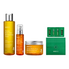 SOOFE'E 精粹活力保濕化妝水 180ml+精華 80ml+凝膠 50ml +舒緩體驗套組 4款 5入, 1套