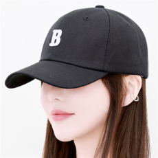 노이드비 베이직 볼캡 야구모자 면 영문B