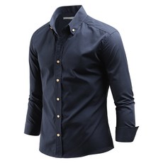 DAKUANG 男士 Attitude 素色長袖襯衫 C04D14_ss1949