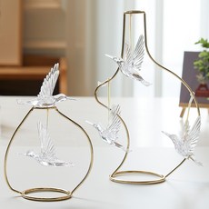 Housesense 聖誕裝飾品裝飾鳥 6p, 透明, 9cm