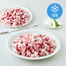 네덜란드산 삼겹살 찌개용 (냉동), 2개, 5kg