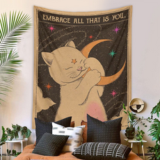 미소로운 귀여운 고양이 패브릭포스터, 캣스타일3