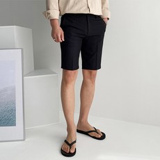 MEOSIDDA 男款素色合身短褲