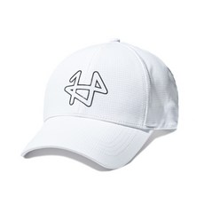 EIGHTEEN H 經典標誌棒球帽, 白色