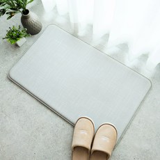 Market Plan 雙面加厚廚房地墊, 都會灰 + 灰色人字紋, 1個