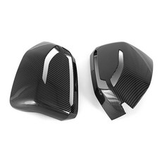 後視鏡蓋飾條 碳纖維 2件組, 2個, 柵欄, 黑色
