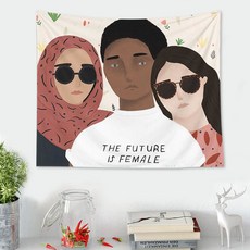 北歐風插畫掛布海報 104 GT3019