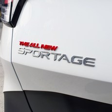 Dauto 車輛改裝徽章, Sportage NQ5 2021年7月, 紅色, 起亞