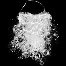 딥톡 크리스마스 산타클로스 분장 수염 DT0385, NO 2, 1개