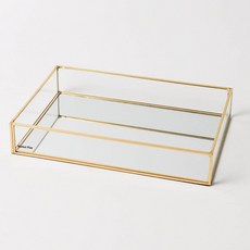 Market Plan 鏡面託盤 長方形 M, 1個