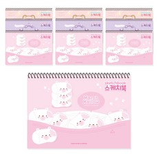 천년의 오피스 여아용 2000 스케치북 10p 랜덤발송, 16매