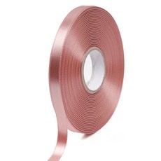 포포팬시 뭉구 프리미엄 유광 단면 공단 리본 10mm, 33 감색, 1개, 45m