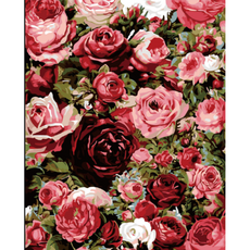 Momofix Painting DIY畫作組 40*50cm, 玫瑰日, 1個