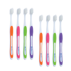 BonNee 雙重細軟毛牙刷 隨機出貨 104sh 7p + 隨機出貨 1p, 1套, 8入