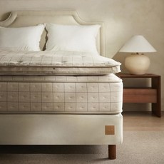 까사미아 마테라소 아틀리에 라텍스 토퍼 방문설치, 베이지, 60mm