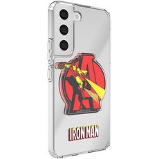 아이컬러즈 마블 코믹스 뱃지 에폭시 미러 휴대폰 케이스