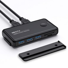 NEXT NextU USB 3.0 2 x 3 USB 選擇器, 3508PST, 混合色