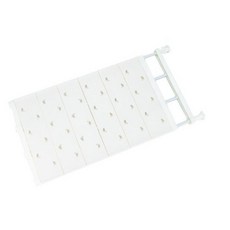 Moment 衣櫃 浴室 廚房 壓縮式多用途層架 寬42 XL, 單一顏色