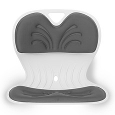 舒適曲線C50坐姿輔助椅, 灰色, 1個