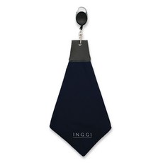 高爾夫捲線式毛巾, 海軍藍, 1個