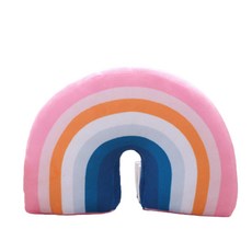 FL彩虹氣墊枕頭, 粉色