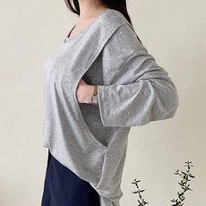 Ebeso 女款 Colin Box 哺乳T恤 2118