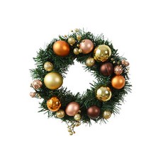 Minsung 公司鈴鐺裝飾聖誕花環, 混合顏色