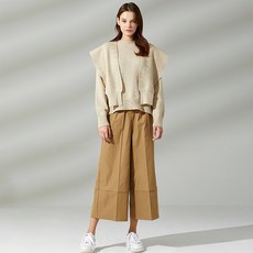 HALEY 女款半高腰闊腿褲 HF-WP1320