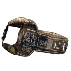 유텍 야외 카메라 방수가방 L, 브라운카모, 1개