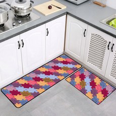 알럽홈 스트립 키친 논슬립 다용도 바닥 매트, TYPE12