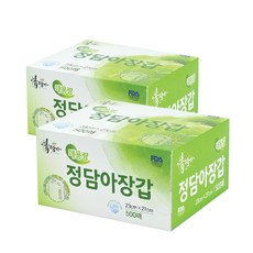 JUNGDAMA 500 手套, 500個, 2盒