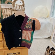 Arve 兒童馬雷特針織背心