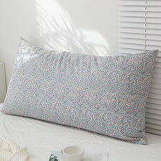 Casastory 花朵靠墊套, 薄荷綠