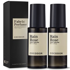 COCODOR 珂珂朵爾 衣物除臭劑 雨玫瑰, 2個, 80ml