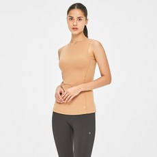 mulawear 女款後鏤空無袖胸墊上衣 MWWBBR084