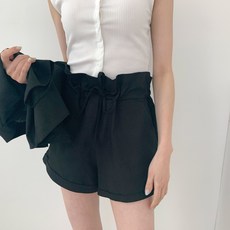 린다샵 여성용 글로어 스트랩 롤업 린넨 팬츠 PT7446K14