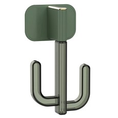 Zzinnomargin 免鑽孔浴室拖鞋架, 1個, 01 綠色