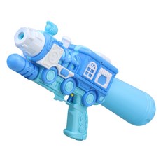 星寶玩具 兒童可愛火車水槍 小, 藍色
