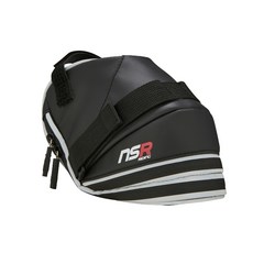 NSR 航空防水馬鞍包, 黑色的, 1個