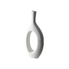 EVER HOUSE 室內裝飾陶瓷藝術花瓶 D款, 白色