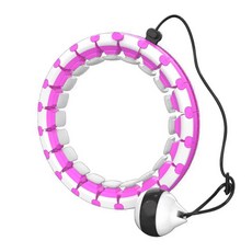 可拆卸智慧呼拉圈 24節 120cm, 1750克, 10魅惑紫