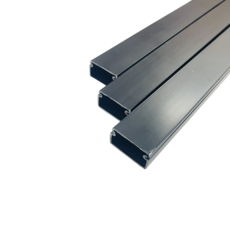 리빙포올 사각 전선몰딩 5호, 블랙, 6개