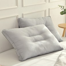 BLEDIK HOME Puricare立體彎曲枕頭, 藍灰色